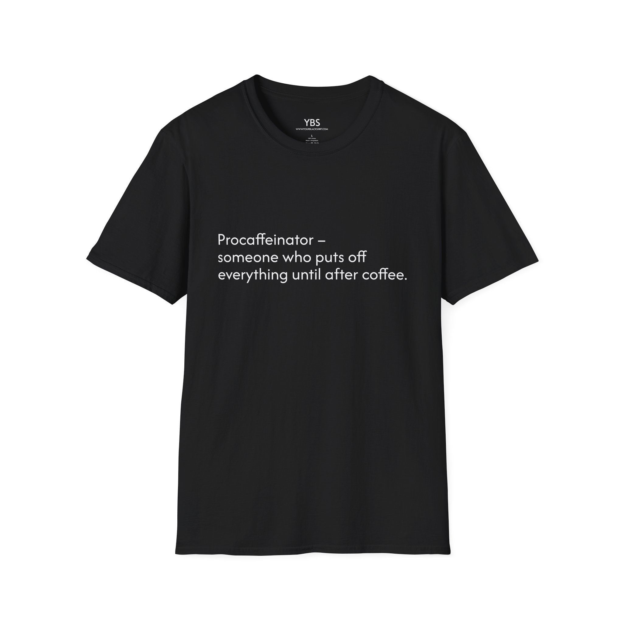 Procaffeinator Graphic Tee - Perfect for Gift for coffee lovers