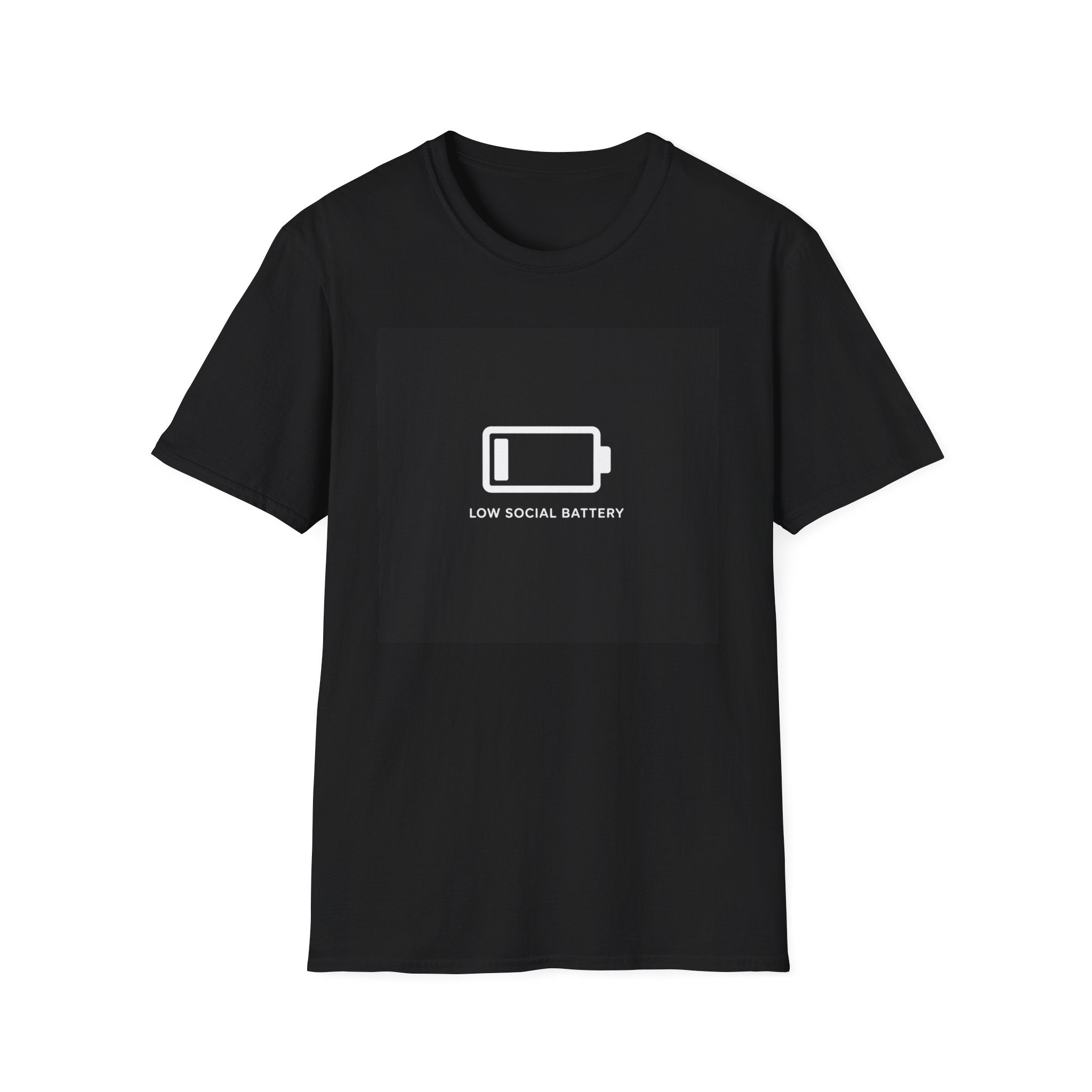 Low Social Battery Graphic Tee - T-shirt